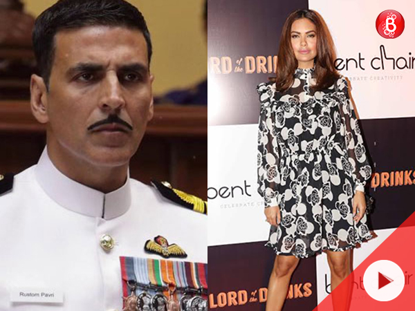 Esha Gupta congratulates Akshay Kumar