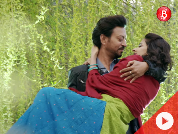 Irrfan Khan and Saba Qamar