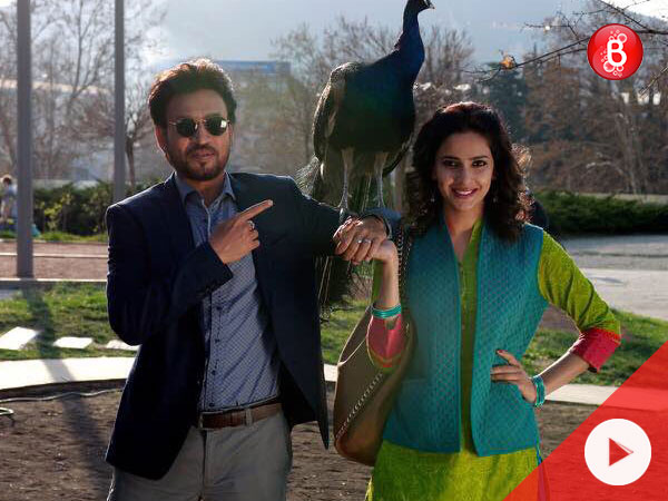 Irrfan Khan and Saba Qamar