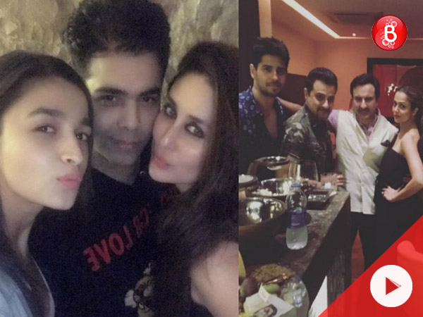 Kareena Kapoor Khan, Saif Ali Khan, Alia Bhatt, Sidharth Malhotra