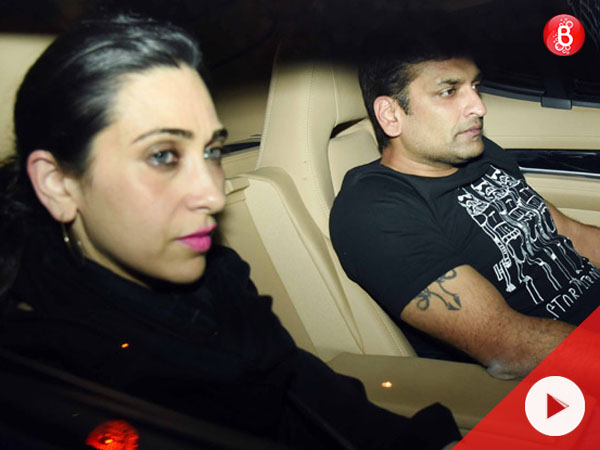 Watch: Karisma Kapoor spotted with her alleged boyfriend Sandeep Toshniwal