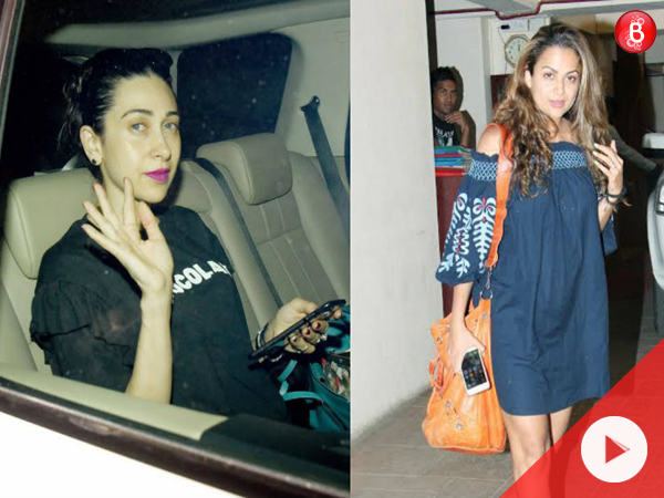 Karisma Kapoor and Amrita Arora Ladak