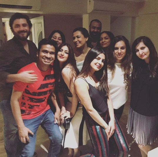 Priyanka Chopra with B-Town friends