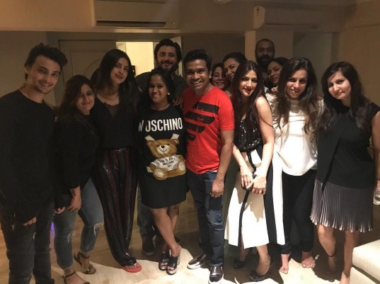 Priyanka Chopra with B-Town friends