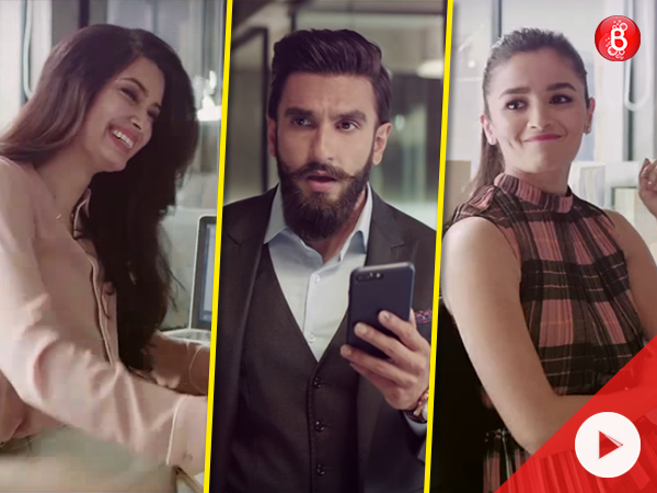 Ranveer Singh, Alia Bhatt and Diana Penty