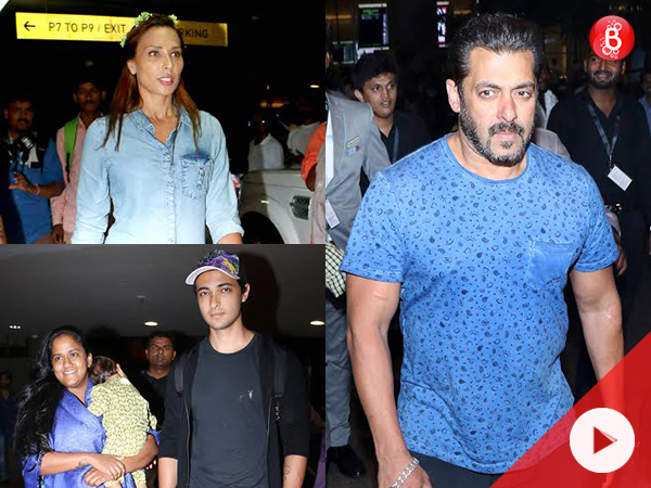 WATCH: Salman Khan returns from Maldives along with Iulia Vantur and family