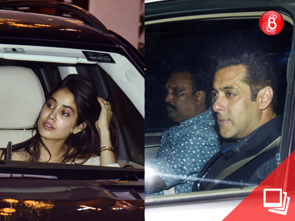 Salman Khan and Jhanvi kapoor