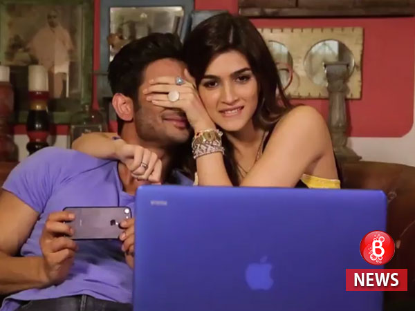 Sushant Singh Rajput and Kriti Sanon