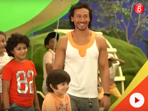 Tiger Shroff shooting for Sony YAY!