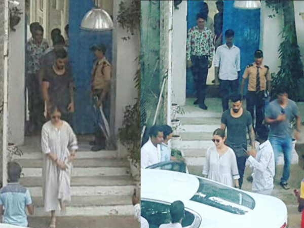 Virat Kohli and Anushka Sharma