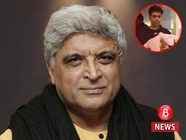 javed akhtar, karan johar twins