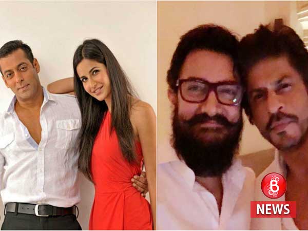 katrina kaif and salman, aamir, shah rukh khan
