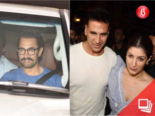 Aamir Khan, Akshay Kumar, Twinkle Khanna
