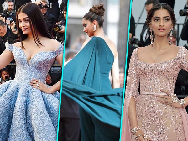 Aishwarya Rai Bachchan, Deepika Padukone, Sonam Kapoor