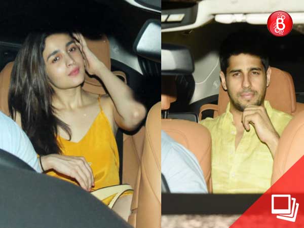 Alia Bhatt and Sidharth Malhotra photo