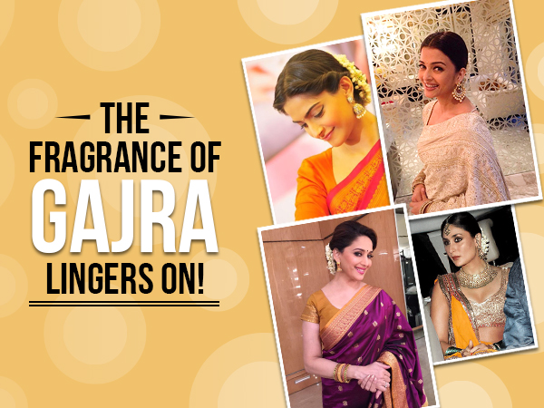 Bollywood actresses in gajra