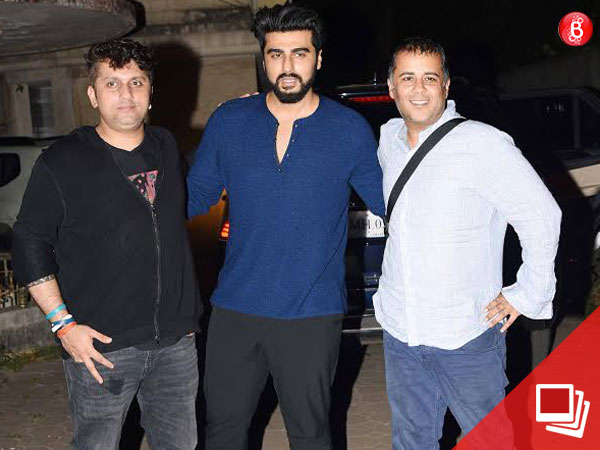 Gang of Boys! Arjun Kapoor, Mohit Suri and Chetan Bhagat celebrate the success of 'Half Girlfriend'