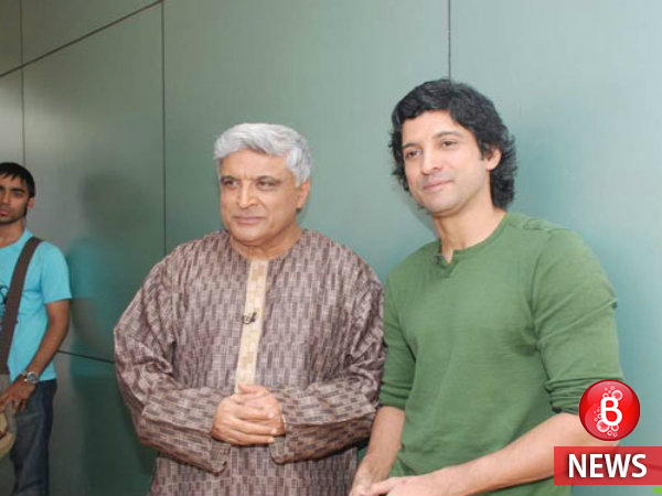 Javed Akhtar Farhan Akhtar