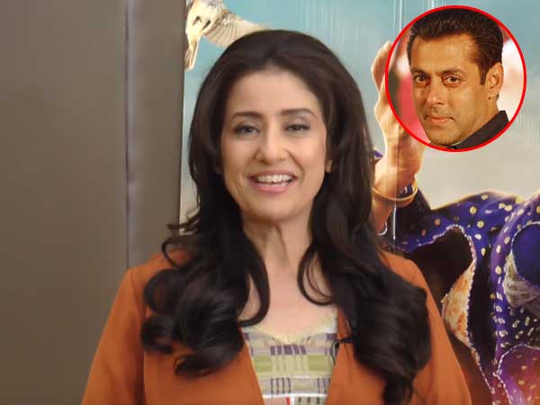 Manisha Koirala wants to write a letter to Salman Khan, here's what she will write in it