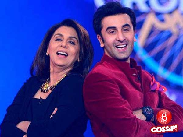 Ranbir Kapoor and Neetu Kapoor