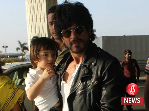 Shah Rukh Khan and Abram