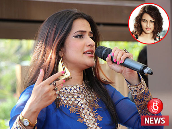 Sona Mohapatra and Sonakshi Sinha