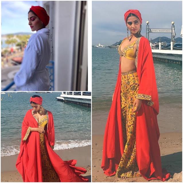 Sonam Kapoor at Cannes 2017