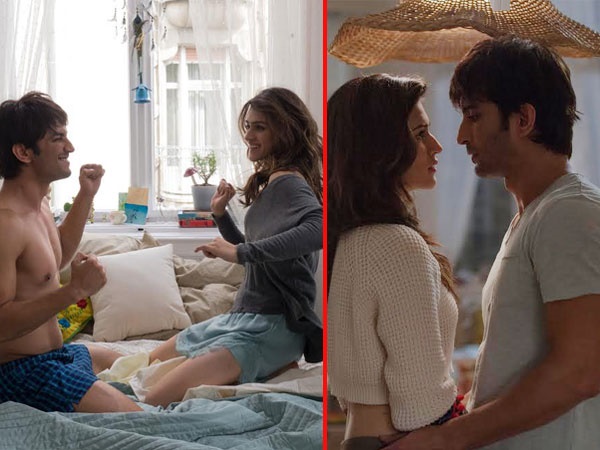 Sushant Singh Rajput and Kriti Sanon