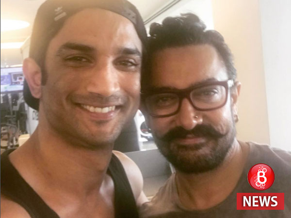Sushant Singh Rajput and Aamir Khan