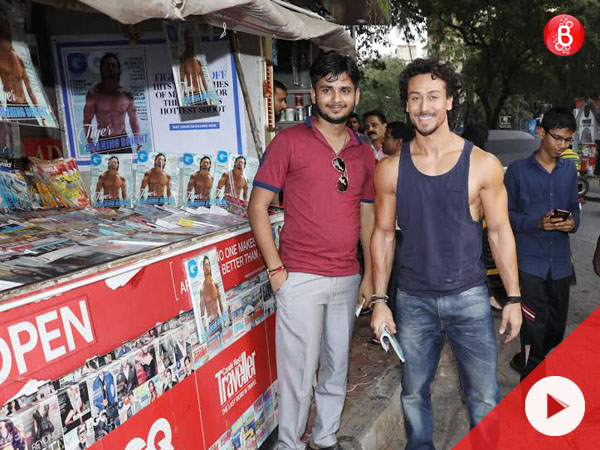 Tiger Shroff buys magazine