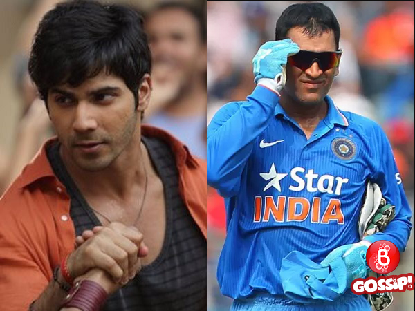 Varun Dhawan MS dhoni