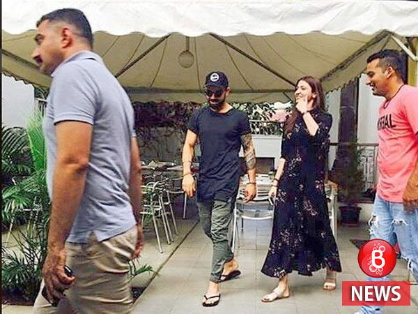 Virat Kohli and Anushka Sharma
