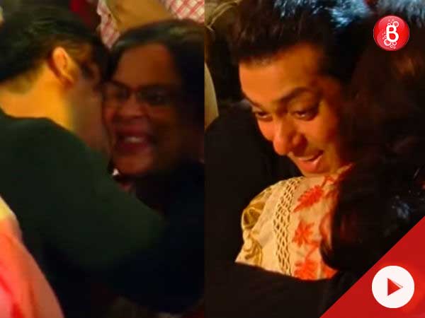 salman khan hugging reema lagoo