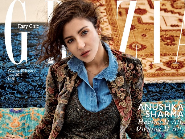 Anushka Sharma on Grazia cover