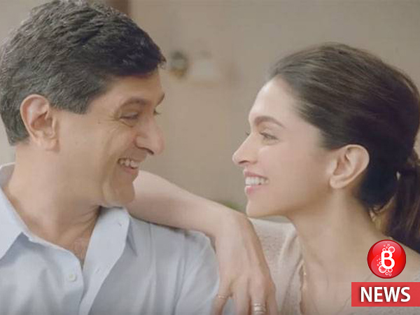 Deepika Padukone with father Prakash Padukone