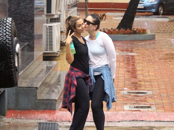 Kareena Kapoor Khan and Amrita Arora gym