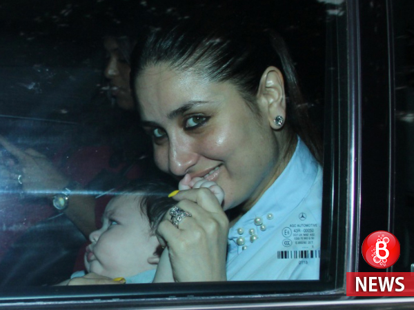 Kareena kapoor khan with son Taimur