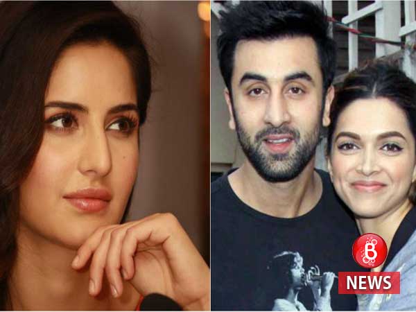 Katrina Kaif, Ranbir Kapoor and Deepika Padukone