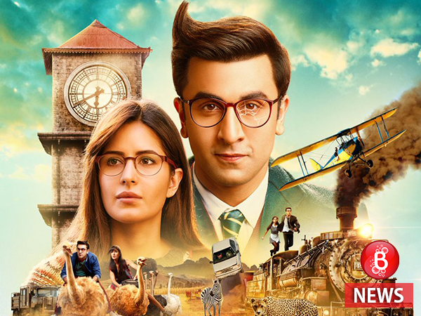 Ranbir Kapoor and Katrina Kaif in 'Jhumritalaiyya’ song