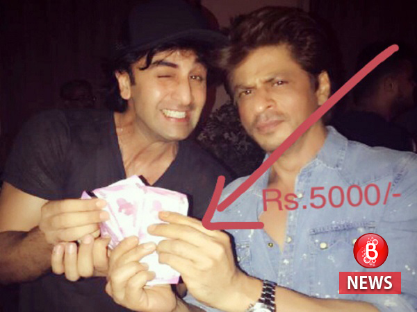 Ranbir Kapoor and Shah Rukh Khan