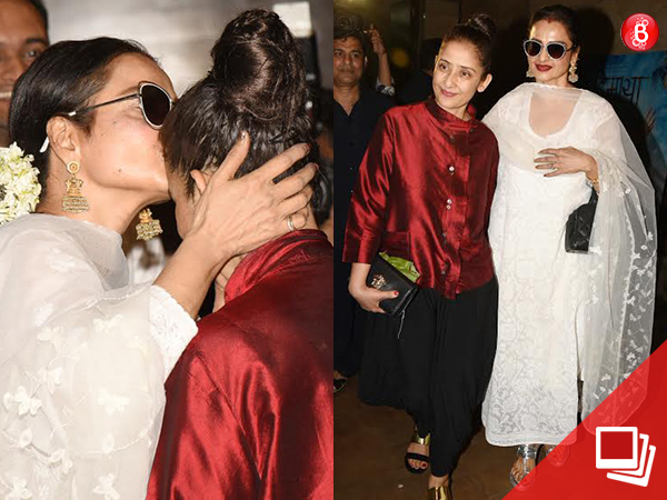 Rekha and Manisha Koirala at ‘Dear Maya’ screening