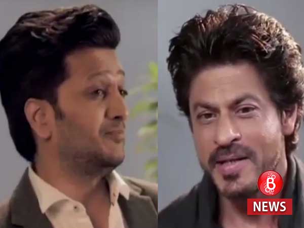 Riteish Deshmukh, Shah Rukh Khan