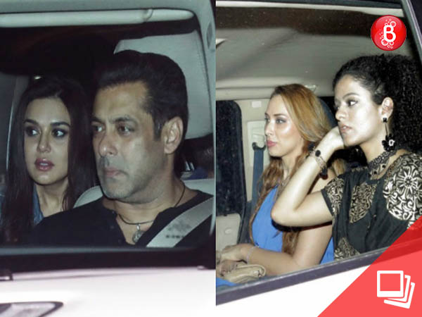 Salman Khan, Preity Zinta, Iulia Vantur