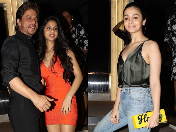 Shah Rukh Khan, Suhana Khan, Alia Bhatt