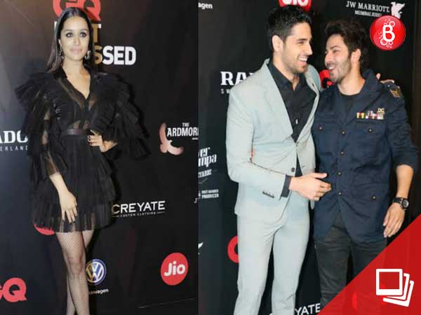 Shraddha Kapoor, Sidharth Malhotra, Varun Dhawan