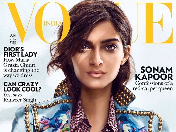 Sonam Kapoor on Vogue