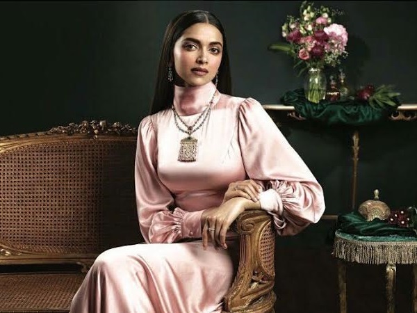 Deepika Padukone poses in a photoshoot for a jewellery brand