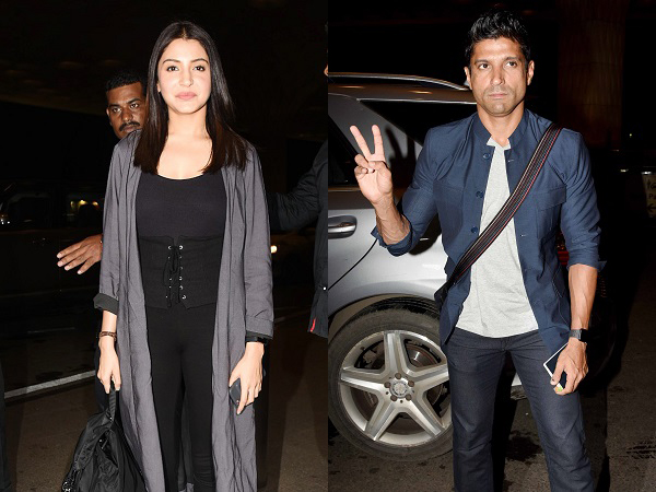 Farhan Akhtar and Anushka Sharma