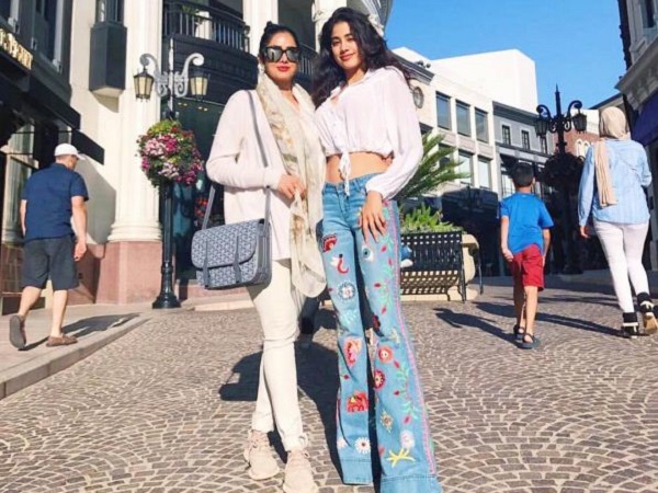 Jhanvi and Sridevi