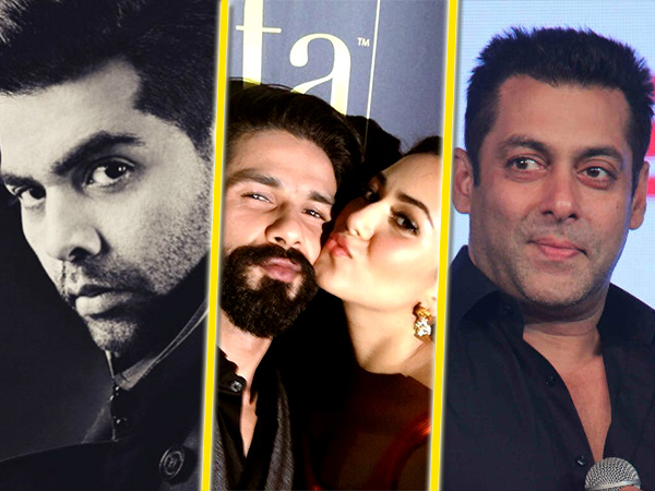 Karan Johar, Salman Khan, Mira Rajput, Shahid Kapoor